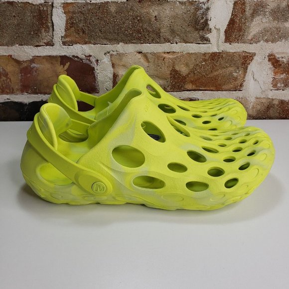 Merrell Womens Hydro Moc Pomelo Water croc shoes Size 9 volt Yellow NEW! - Picture 5 of 9